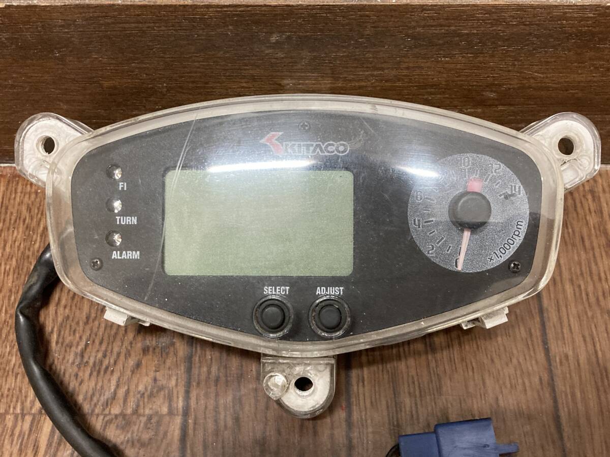 V125 希少メーター （キタコのデジタルスピードメーター