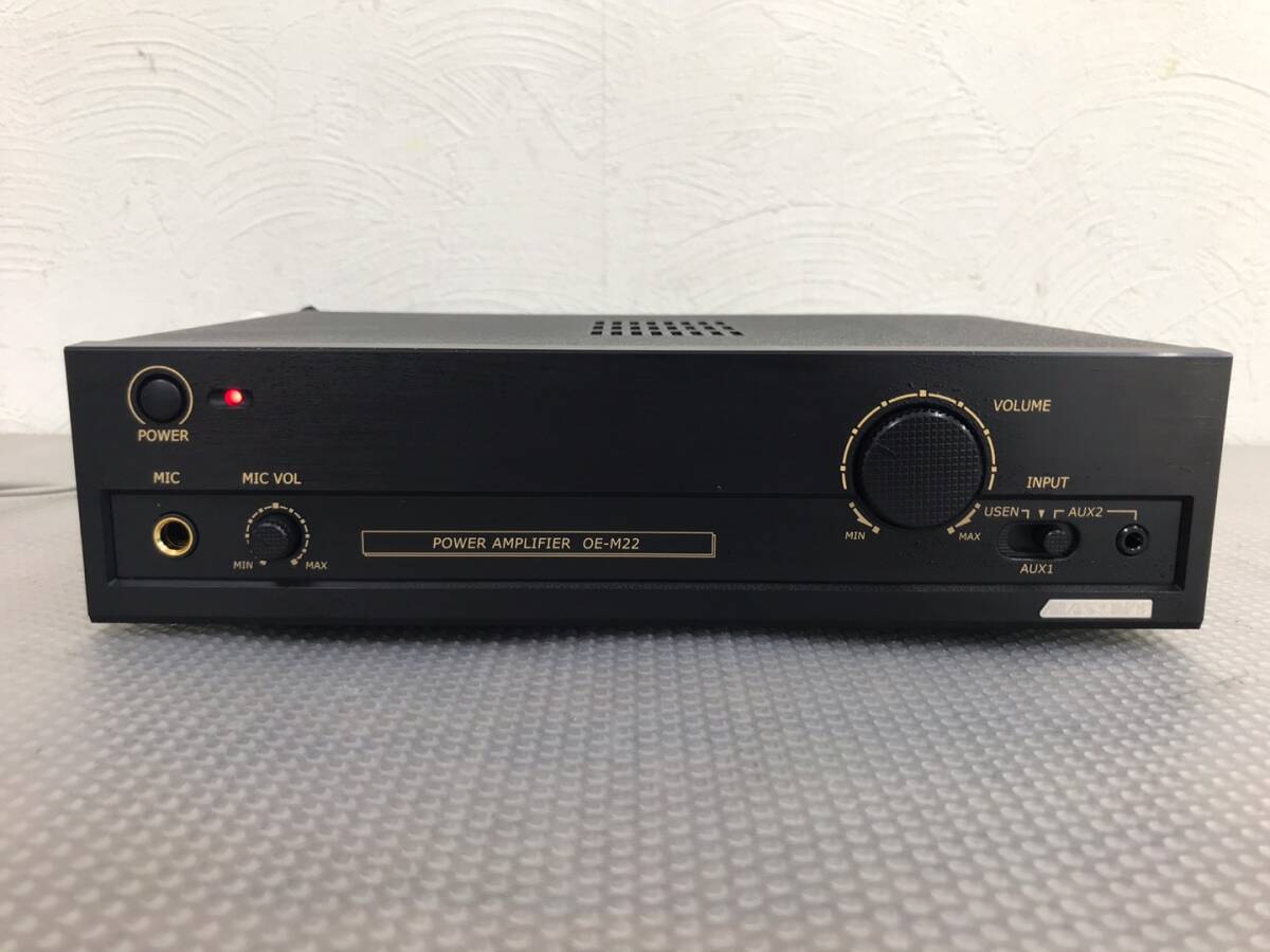 MASSIVE マッシブ OE-M22 パワーアンプ オースミ電機 完動品 【公式通販】