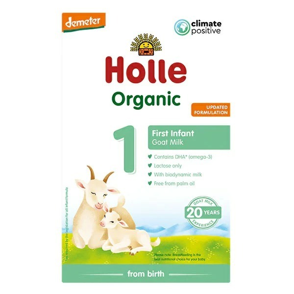 【未使用】☆ホレ Holle ヤギ オーガニック 粉ミルク Step 1 (0ヶ月～6ヶ月) 400g 送料無料 オーストリア ドイツの落札 ...