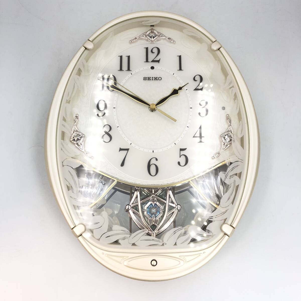 ジャンク品 SEIKO セイコー 振り子 壁掛け時計 PA603 ぜんまい時計