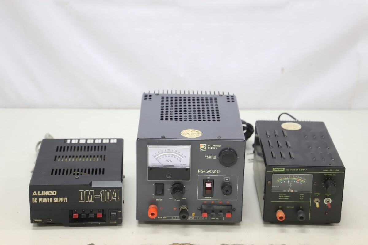 DAIWA ダイワ　DC POWER SUPPLY PS-120M 安定化電源器 Yahoo!オークション -「daiwa ダイワ 安定化電源」の落札相場
