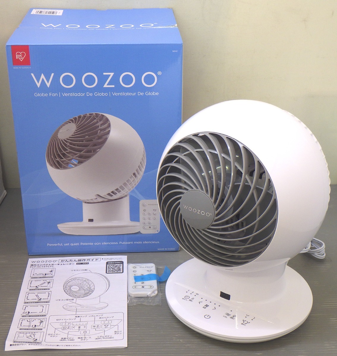 アイリスオーヤマ AC サーキュレーター 上がり込ん WOOZOO PCF