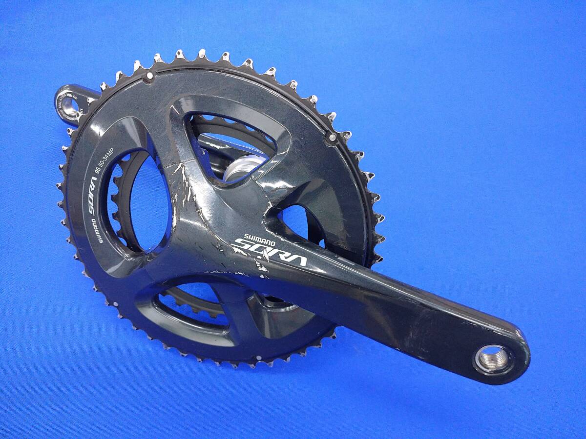 ☆SHIMANO シマノ FC-R3000 SORA 165mm 50/34T 2x9s クランクセット