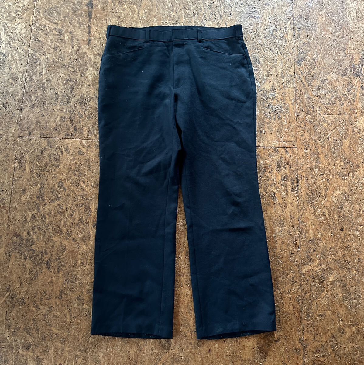 リーバイス　 アクションスラックス　ブラック　90s 　黒　w36 90sリーバイスアクションスラックス ブラック黒 W36 L32 デット