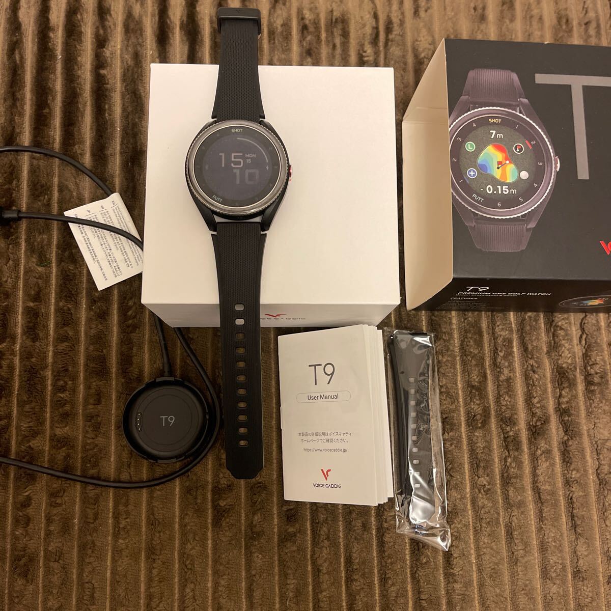 美品】VOICE CADDIE T9 ボイスキャディ ブラック 【公式通販】