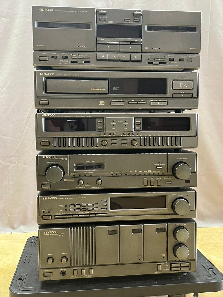 【KENWOOD/ケンウッド】システムコンポ　ジャンク KENWOOD ケンウッド システムコンポ ジャンク