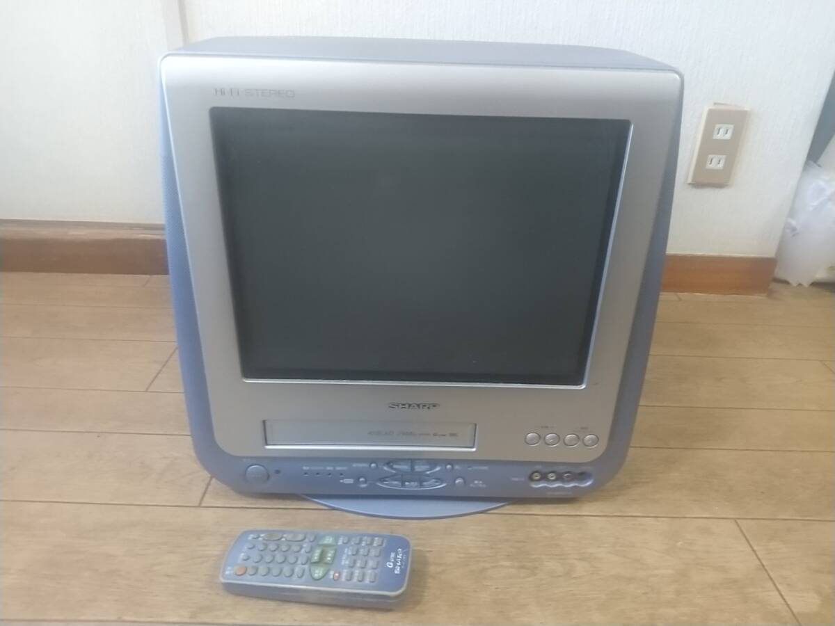 SHARP テレビデオ VT-15FS3 傷や汚れあり】シャープ SHARP テレビデオVHS VT-15FS3-A ブラウン管