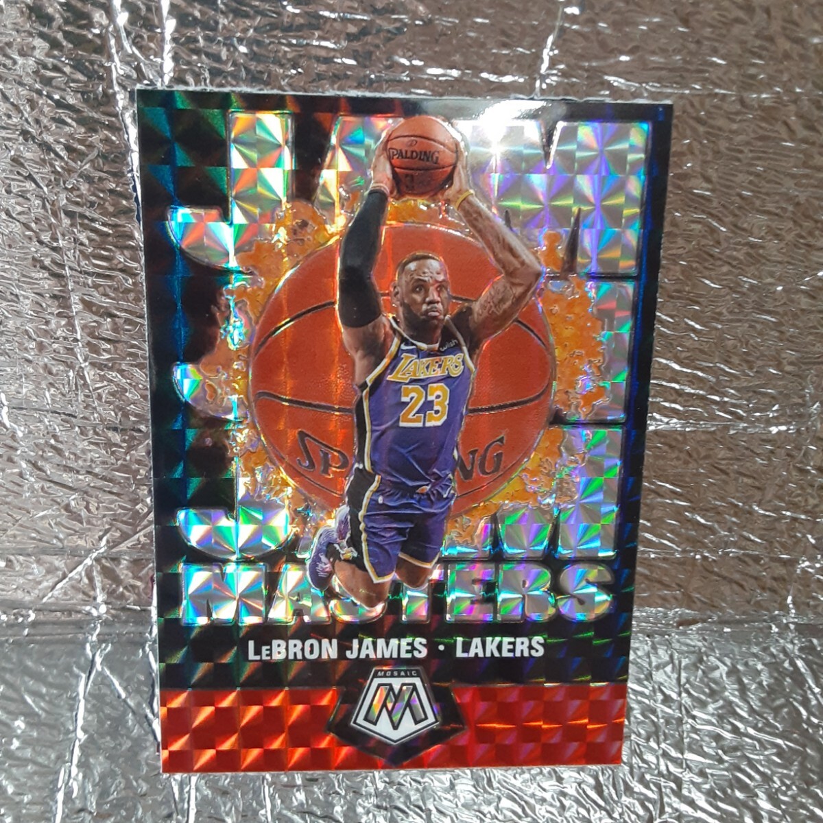 NBA 16/17 Prizm Mosaic レブロンジェームス シルバー NBA 16/17 Prizm Mosaic レブロンジェームス シルバー NBAカード