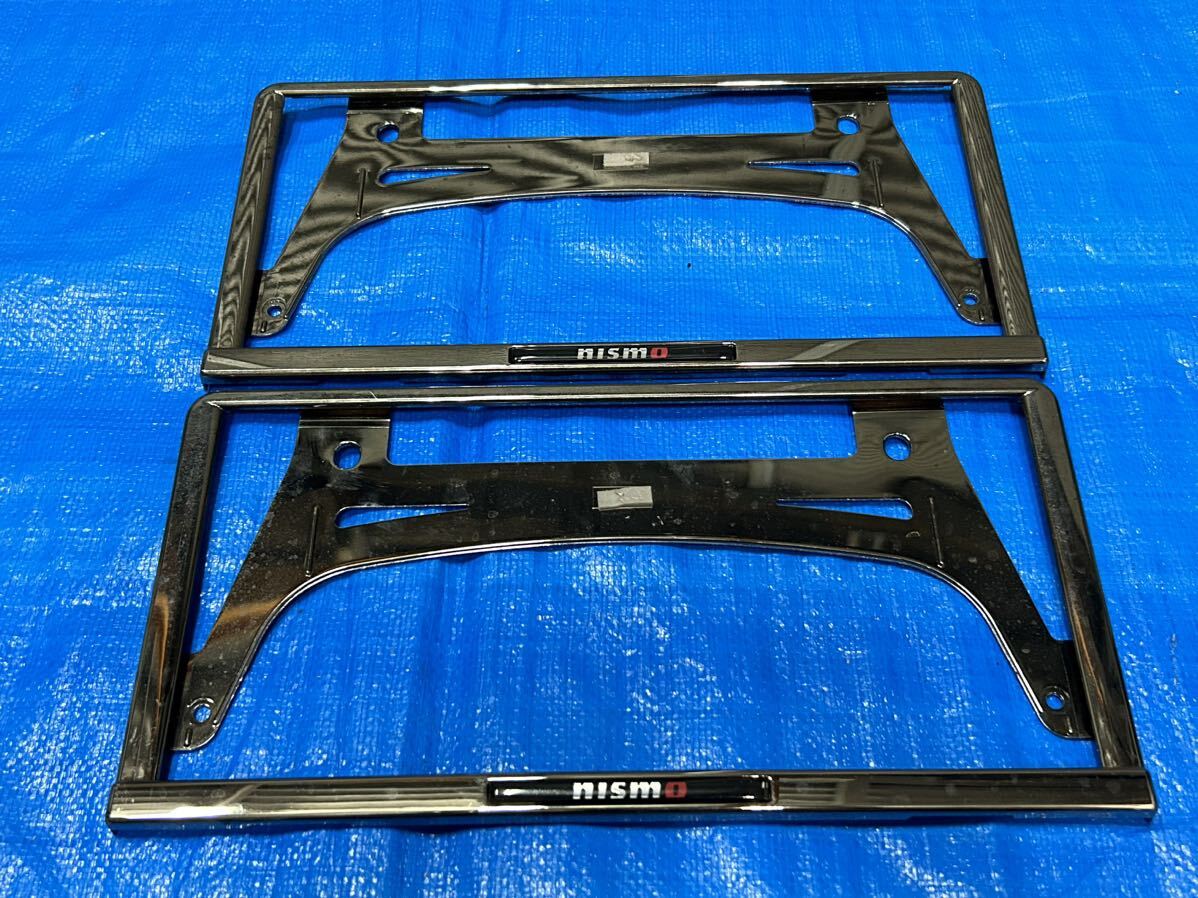 NISMO　カーボンナンバーフレーム　前後2枚セット NISMO カーボンナンバーフレーム 前後2枚セット 01_fatm_nismo.jpg