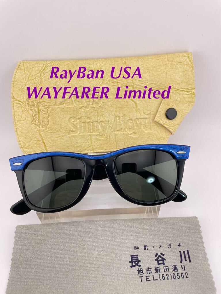 中古】B&L RayBan USA 40 Years Special Edition Wayfarer 5022 