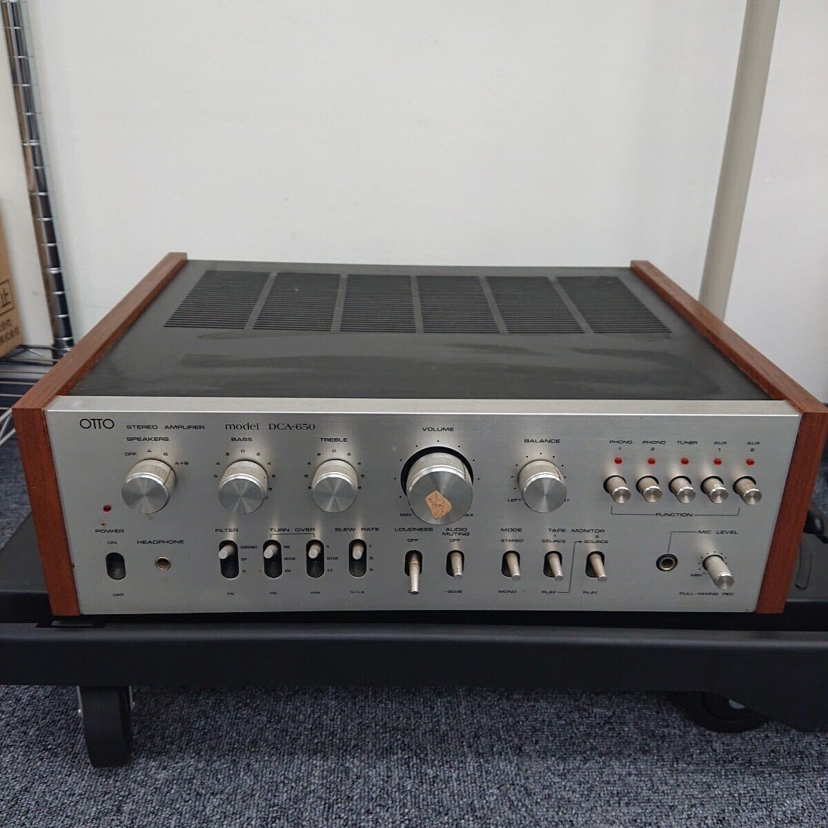OTTO (オットー)SANYO プリメインアンプ DCA-A600
