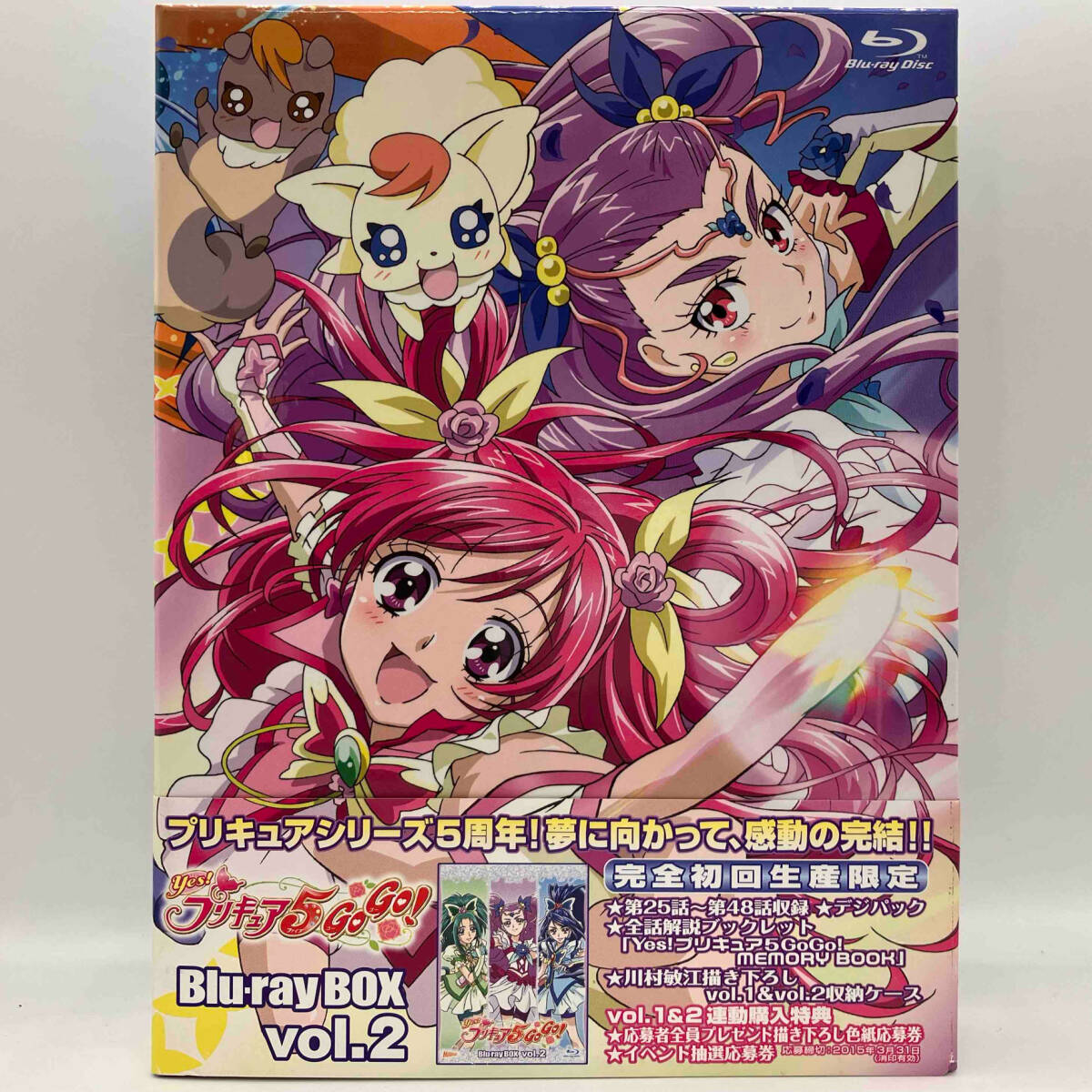 Yes!プリキュア Blu-ray Box 連動購入特典 クリアファイル Amazon.co