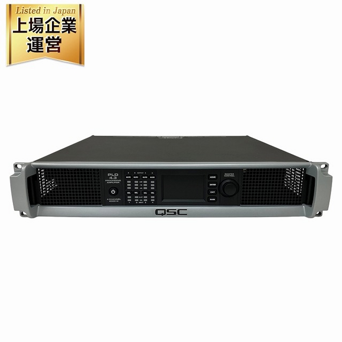 QSC AUDIO PLD4.2 4チャンネル パワーアンプ QSC 4ch PLD4.2 マルチチャンネルパワーアンプ - 楽器の買取屋
