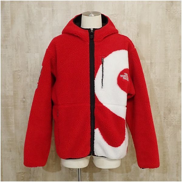 SUPREME×THE NORTH FACE フリースジャケット S ブラウン 刺々しい