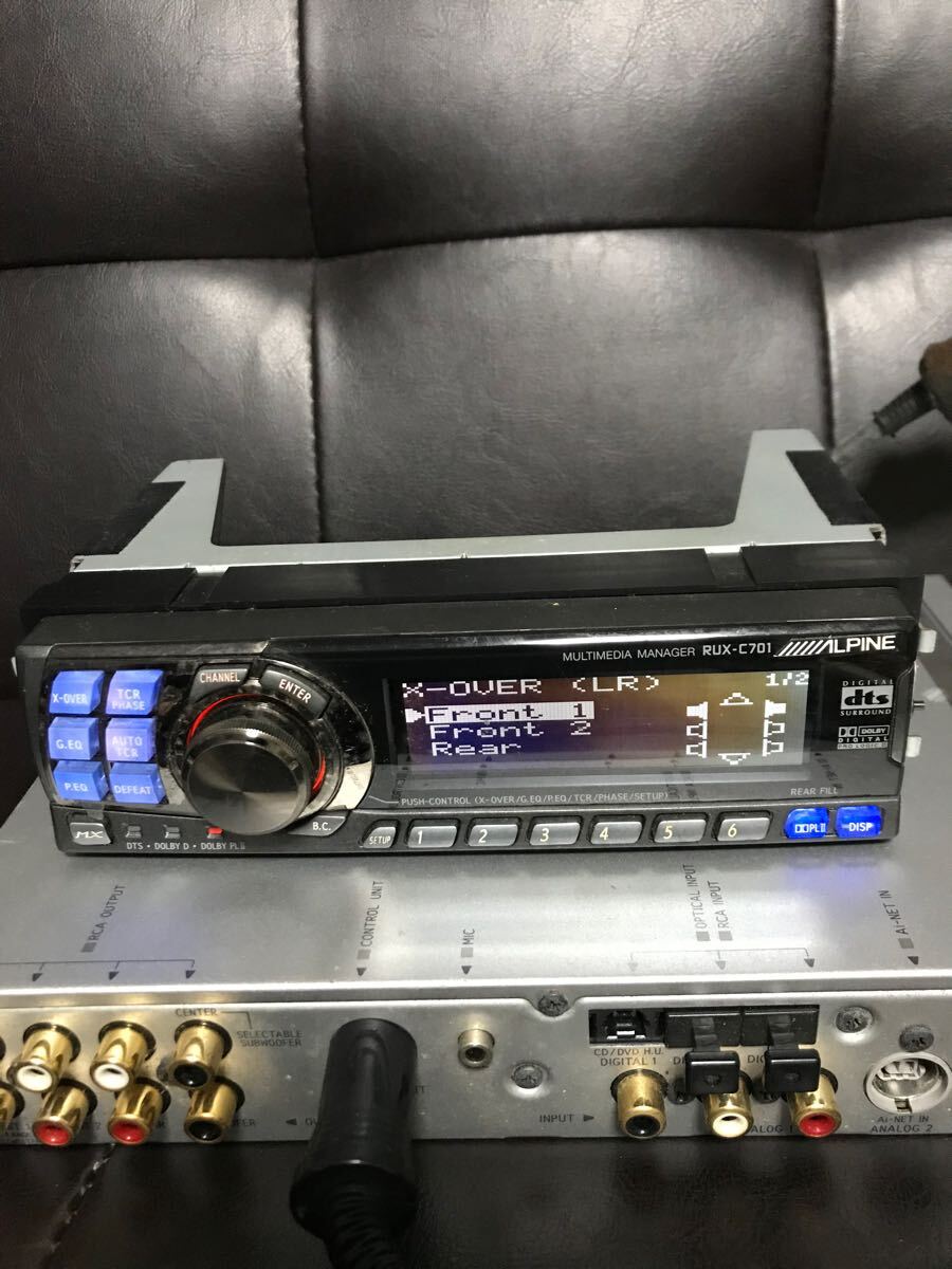PKG-H700 中古品 PXA-H700 PXA-H700のセット （ジャンク！ ALPINE 