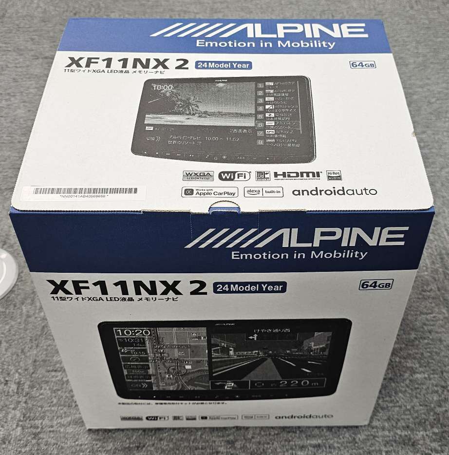 ALPINE ナビ 型式 7WV DVD HDMI Bluetooth ALPINE 7WV 2016 ALPINE