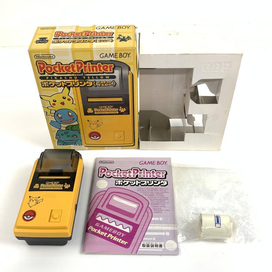 ポケットプリンタ ゲームボーイ【箱・説明書あり】 ゲームボーイ