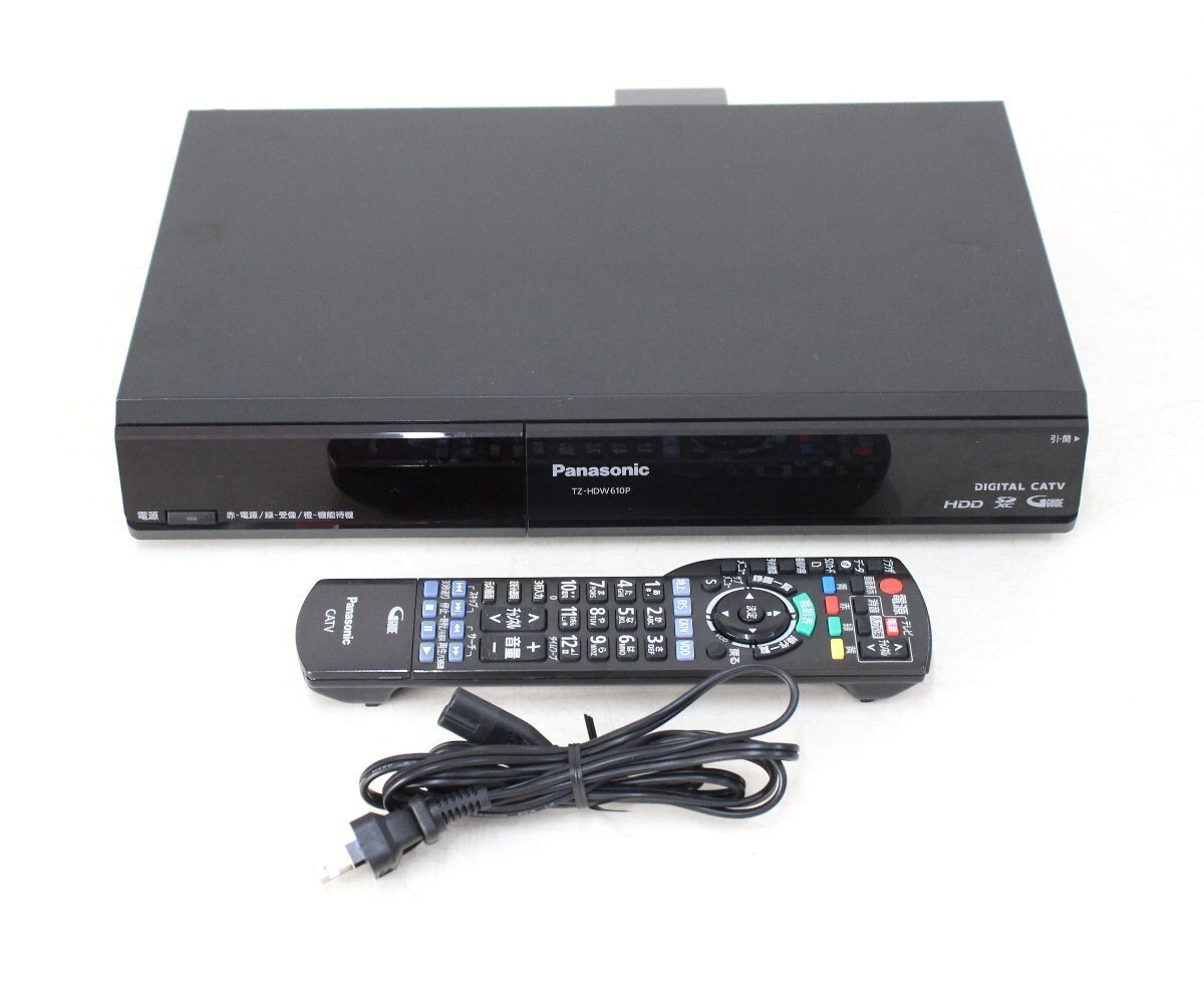 Panasonic TZ-HDW610P HDD500GB STB CATV 【公式通販】