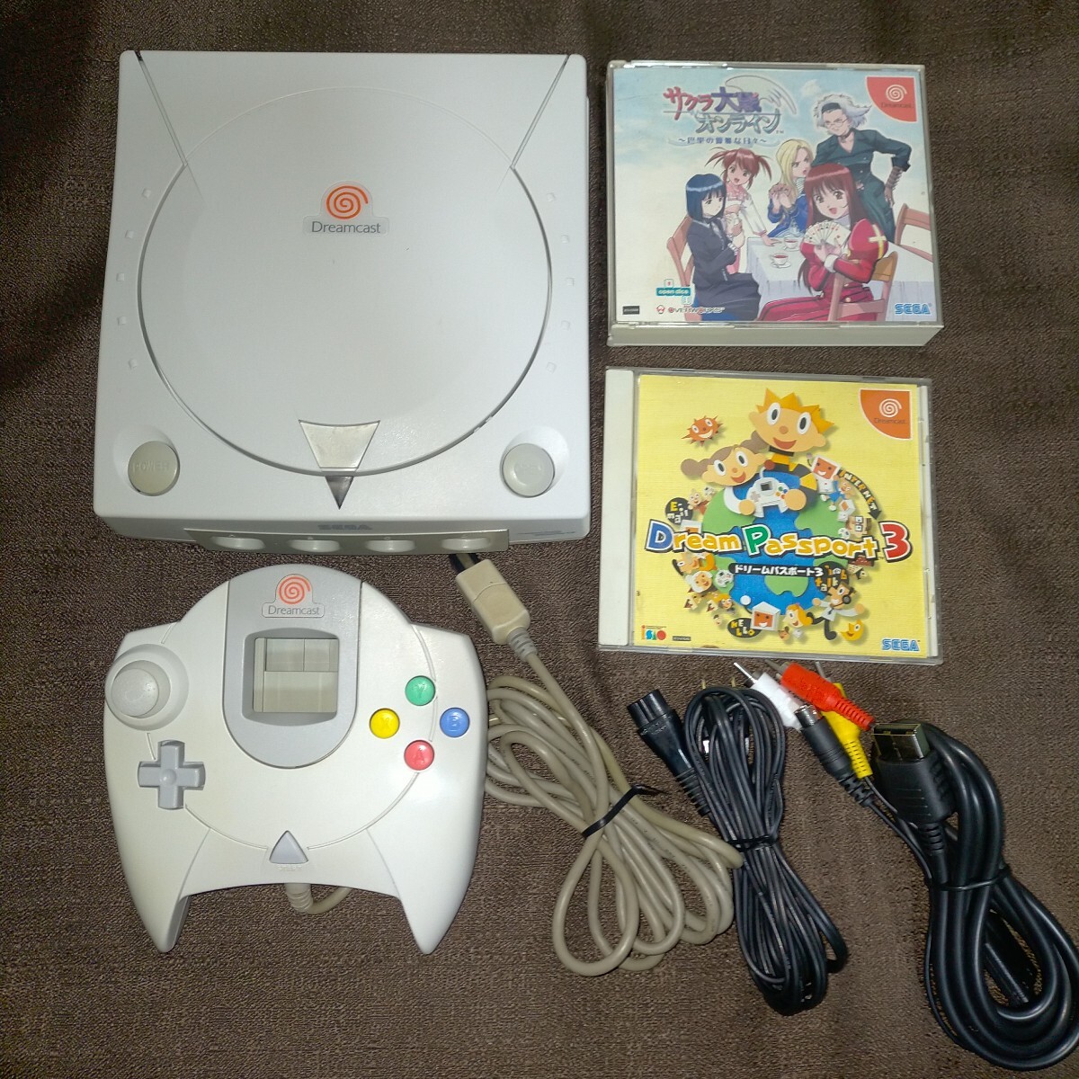 18日まで最終値下げセガ ドリームキャスト 本体とゲームソフトセット
