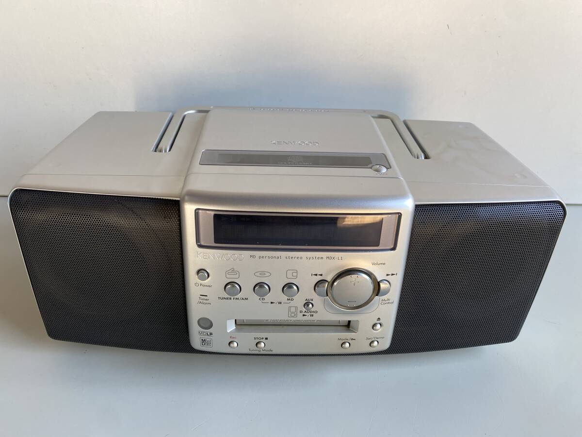 極上美品　KENWOOD Rampage MDX-L1 オーディオシステム 極上美品 KENWOOD Rampage MDX-L1 オーディオシステム
