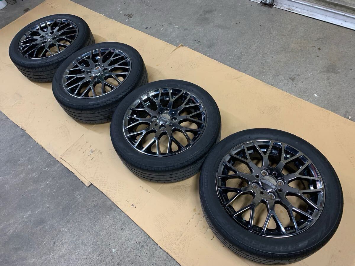 傷や汚れあり】中古 15インチ 15×5J 4穴 ホンダ純正 無限 XJ アルミ
