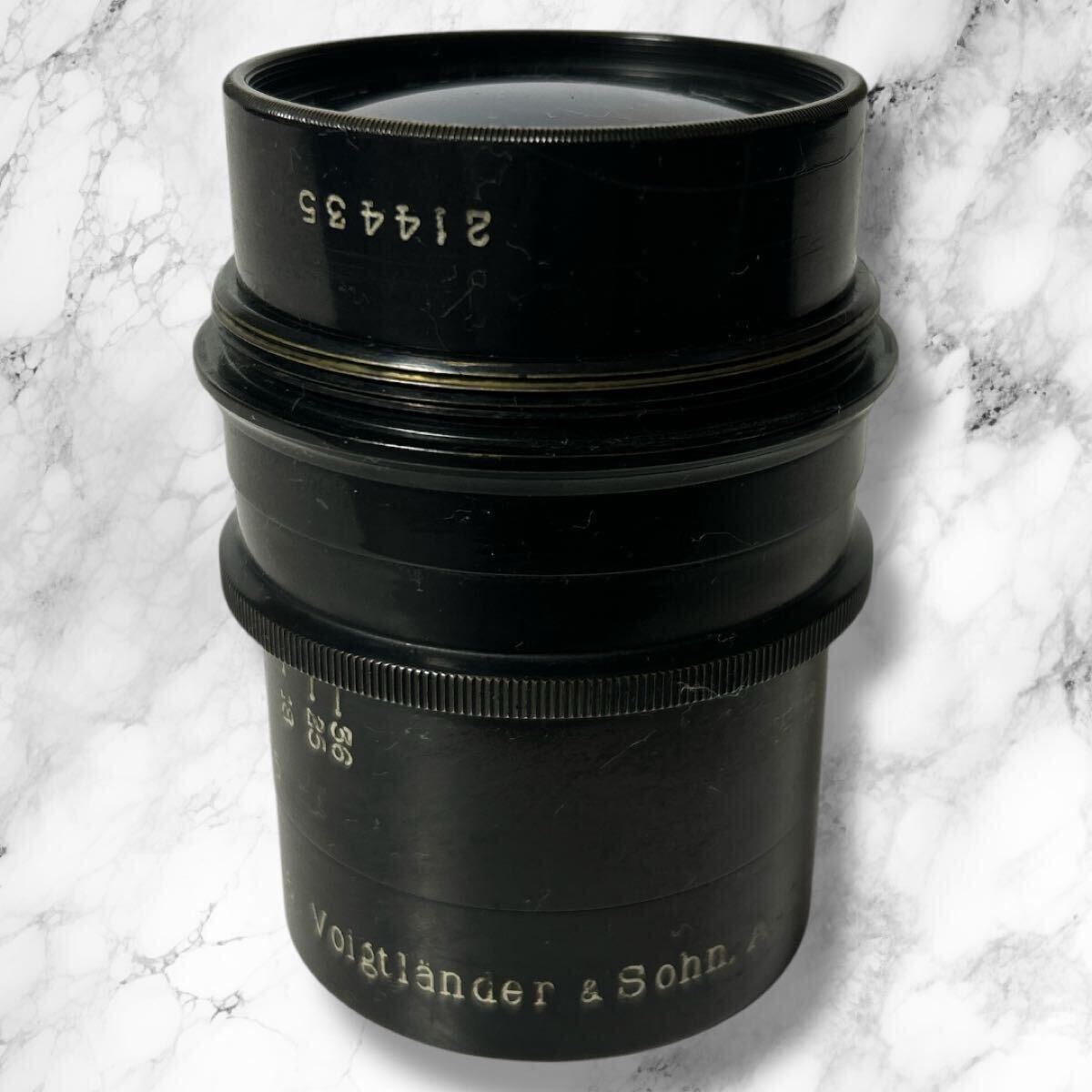 Voigtlander Dynar Heliar f6 18cm large format portrait lens 4x5 5x7