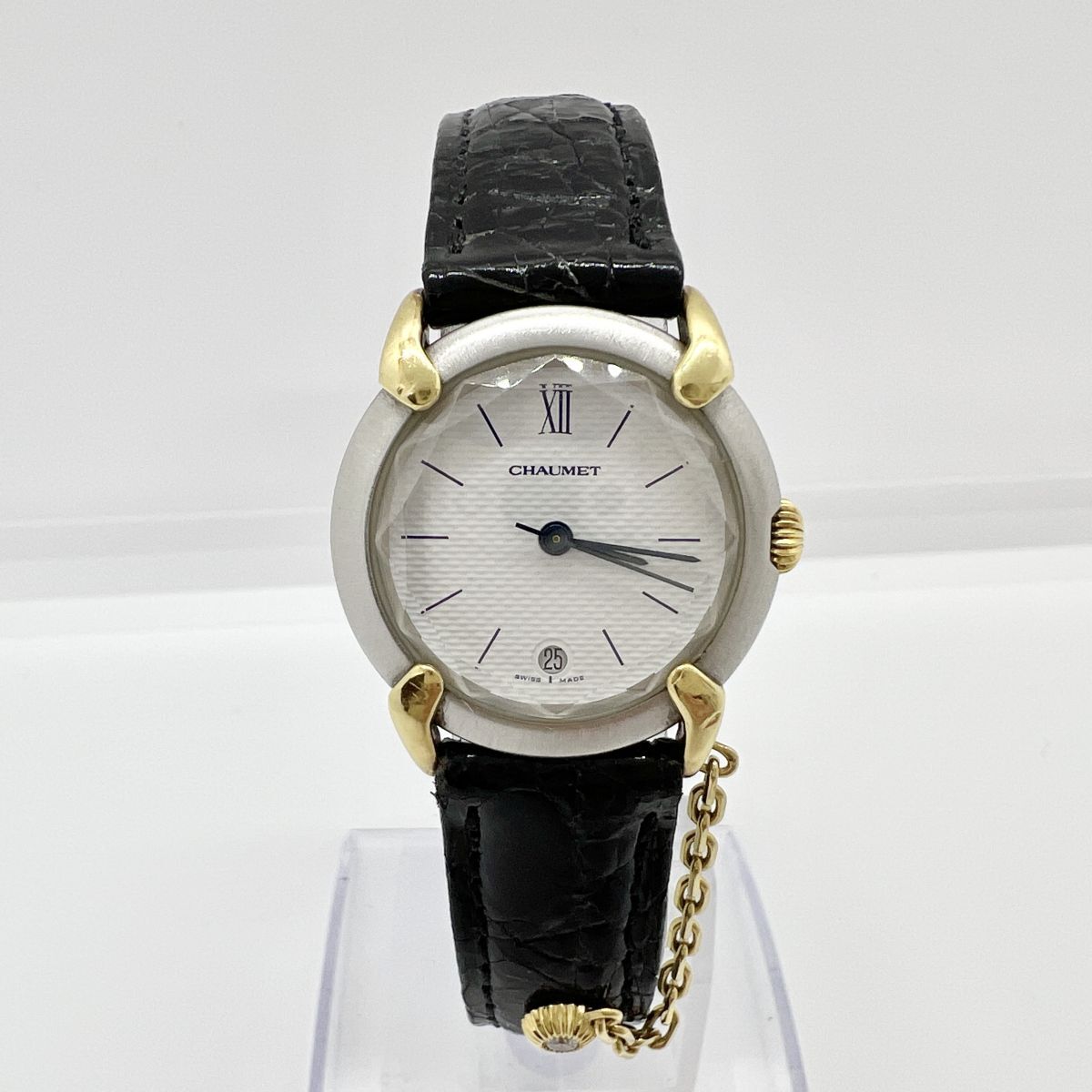CHAUMET ショーメ　グリフィス　レディース　腕時計　時計　可愛い CHAUMET ショーメ グリフィス デイト レディース クォーツ