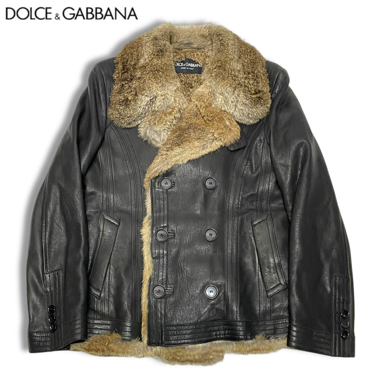 DOLCE&GABBANA ファー ブルゾン 55万 考え抜い
