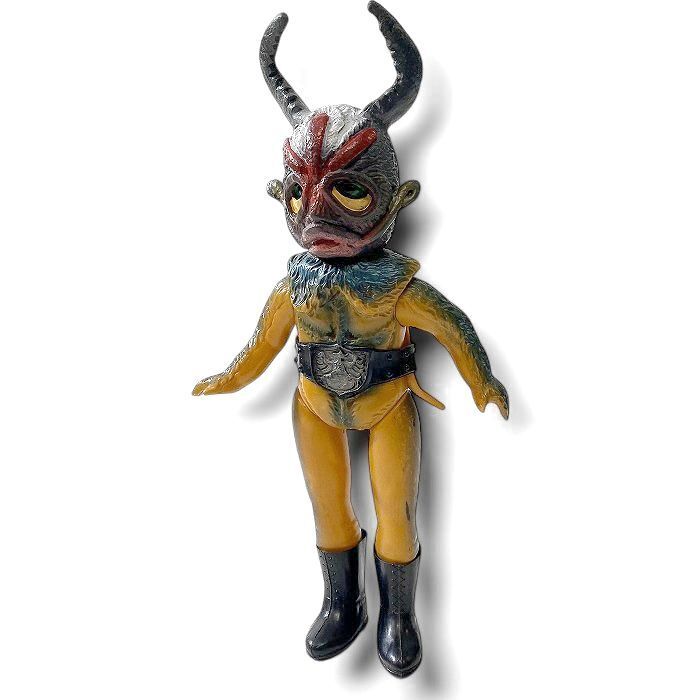 当時物☆アマゾン 仮面ライダー ソフビ フィギュア 旧バンダイ 石ノ森