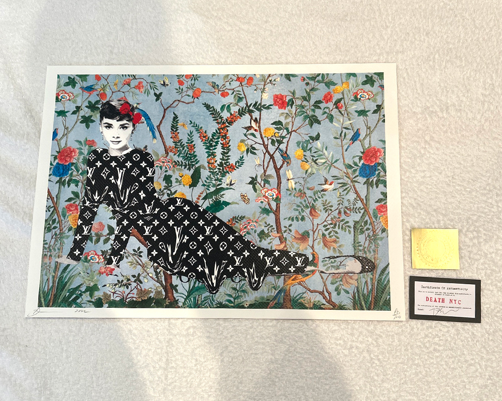 DEATH NYC シルクスクリーン 9/10限定 2020年作 DEATH NYC シルクスクリーン 9/10限定 2020年作