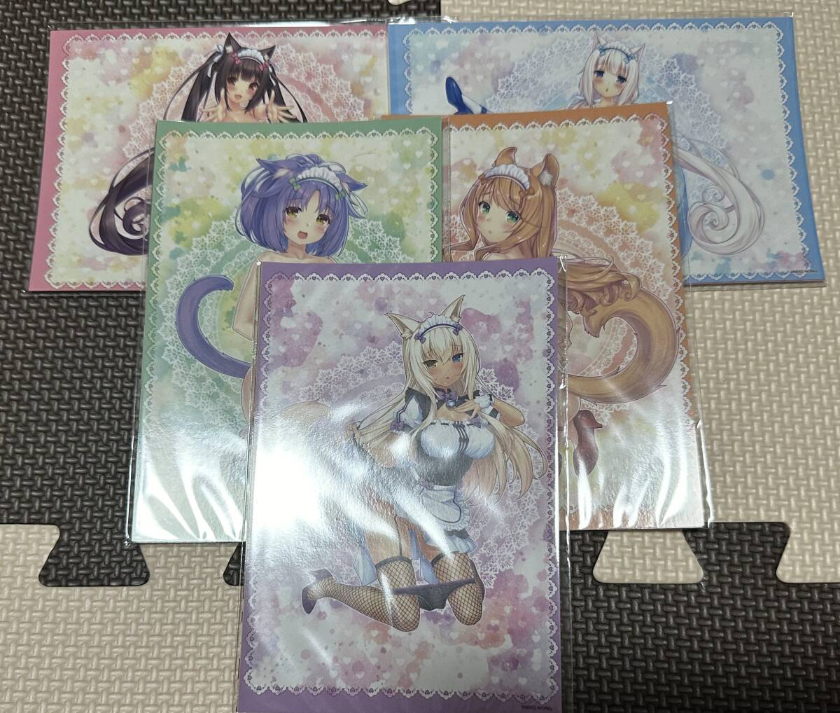 さよりイラスト展　A3デスクマット　4種類　ネコぱら NEKOPARA 10th ANNIVERSARY -SAYORI ART WORKS- | さより（NEKO
