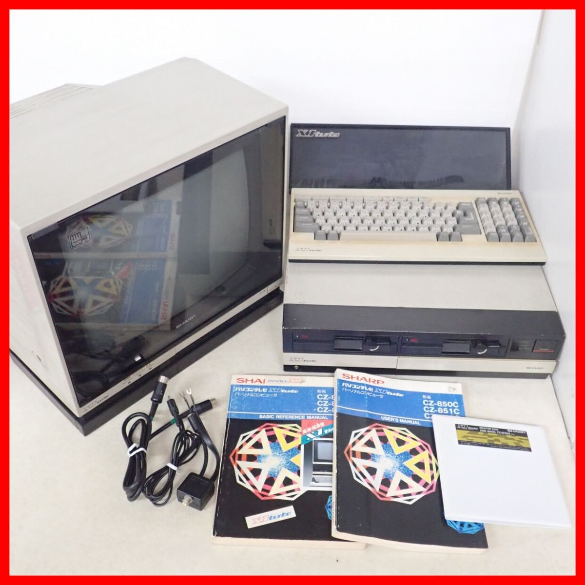 SHARP ⭐︎X1 turboZ CZ-880CB⭐︎他ソフトあり⭐︎通電確認のみ⭐︎ X1 turbo SHARP Yahoo!オークション Z CZ-880CB 1円スタートシャープ