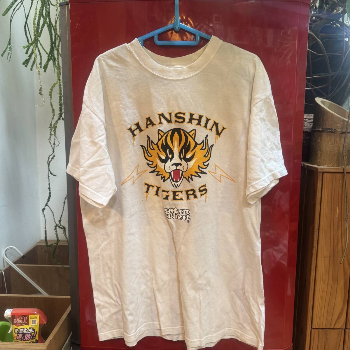 激レア 90s サタンアルバイト✖️バッドテイストTシャツ ハードコア トム画 激レア 90sサタンアルバイト✖️バッドテイストTシャツ