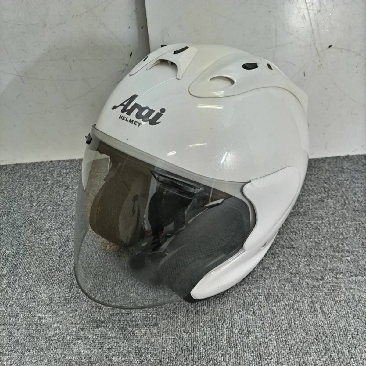 Arai MZ SNELL サイズ57.58 ジェットヘルメット
