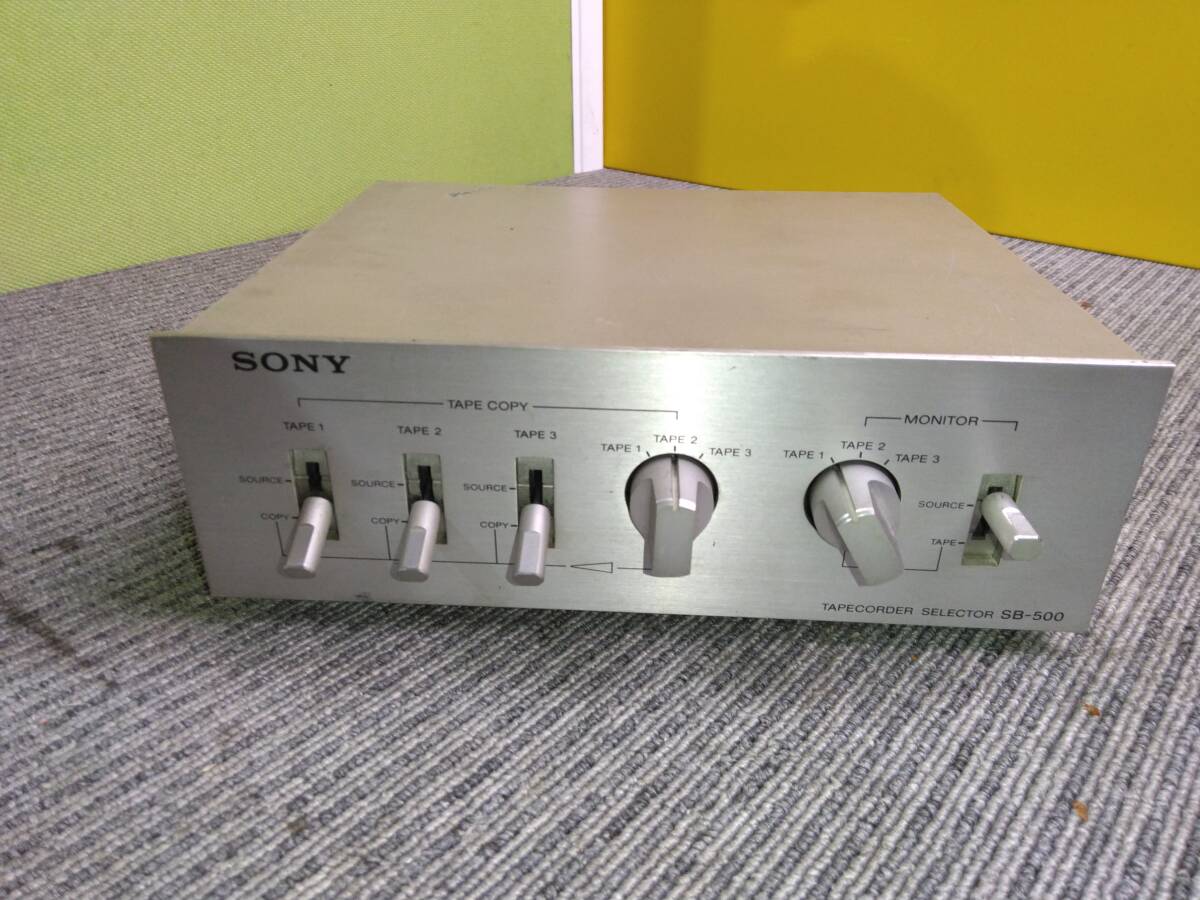 SONY SB-500 テープレコーダー セレクター