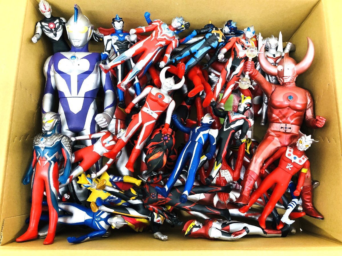 ウルトラマン フィギュア　ブルマァク　ソフビ　レアもの レア☆ブルマァク ウルトラマン ソフビ人形 特大 37．5cm