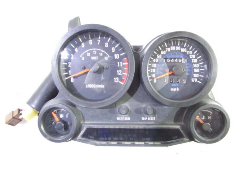 ZX10 逆車 後期 フルスケール 300km/h メーター   GPZ900R ZX10 逆車 後期 フルスケール 300km/h メーター GPZ900R