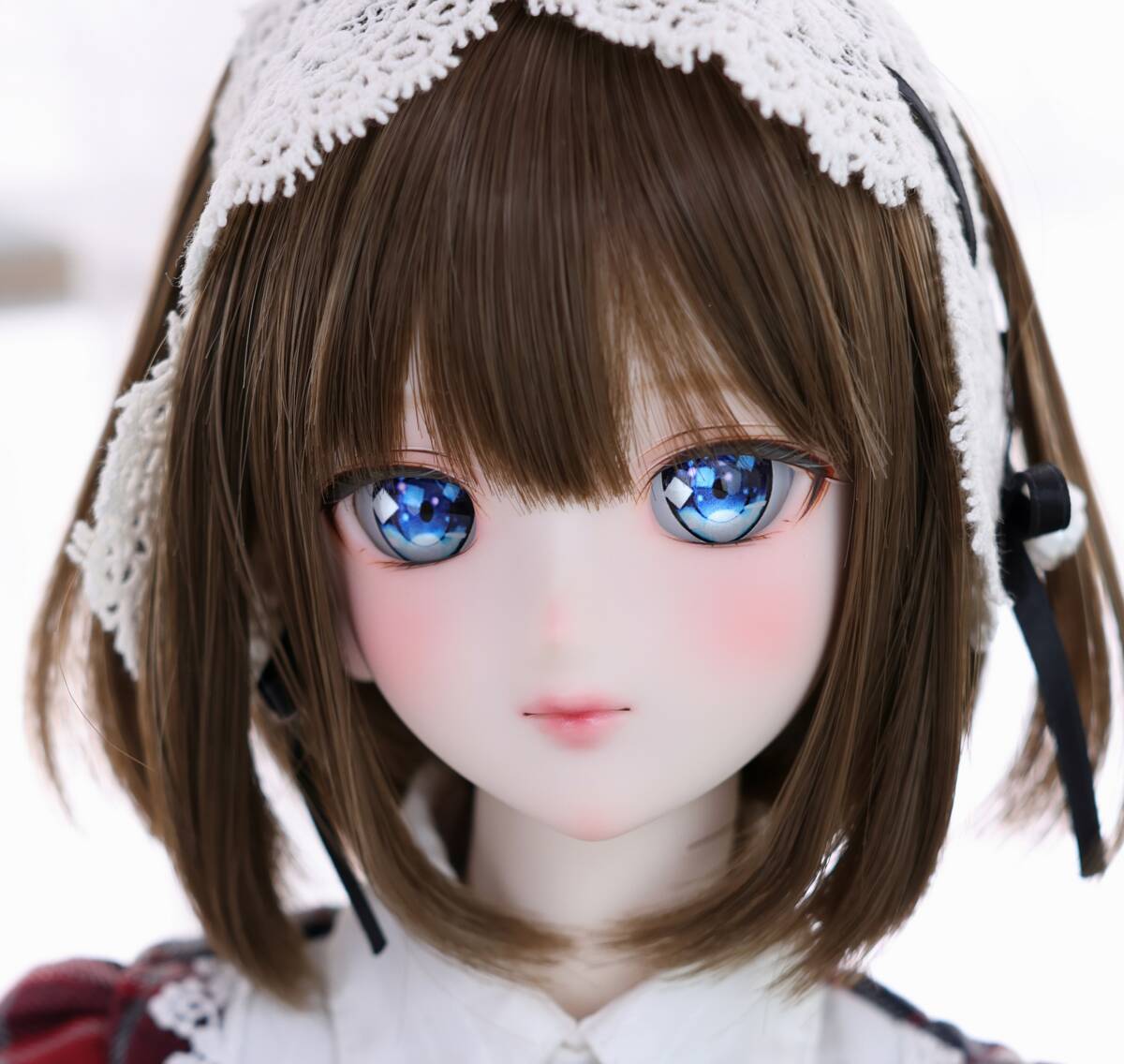 DDH-01カスタムヘッド＋アイ　セミホワイト DDH-01 アイホールオープン / セミホワイト | ボークス公式 ドルフィー