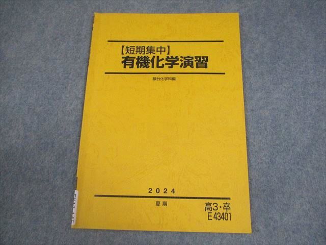 傷や汚れあり】TJ06-007 駿台 無機・有機化学の総整理 テキスト 豆本13
