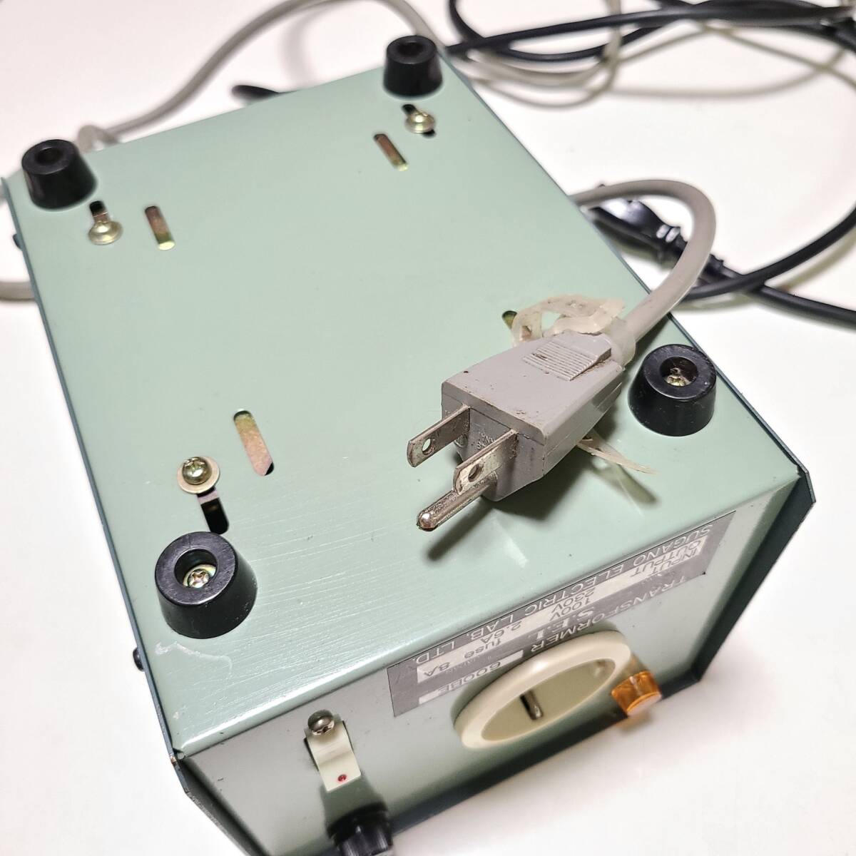 TOEI HENSEIKI 昇圧トランス SU-10 変圧器 100V→117V SU-6EE ①