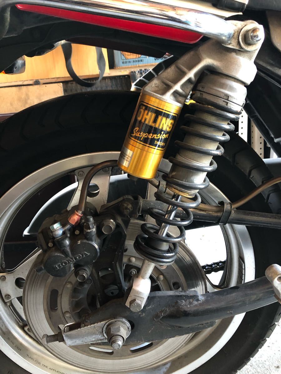 cb750f 当時物 オーリンズ OHLINS ガイコツ CB90036.5cm