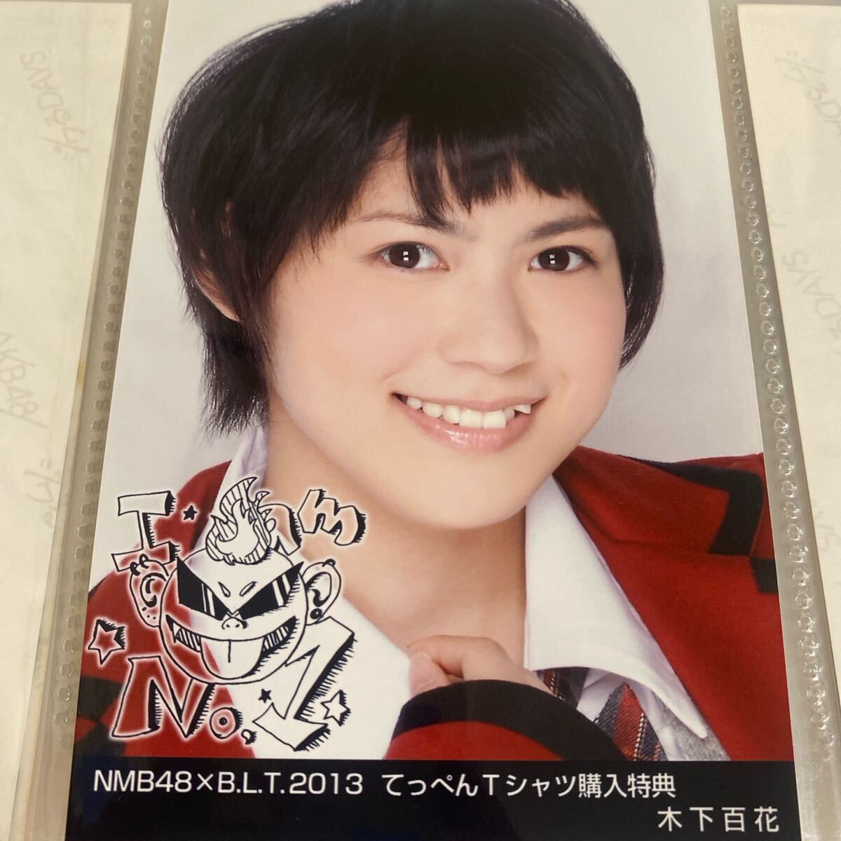 新品】NMB48 木下百花 1/149 恋愛総選挙 PSP版 生写真 ＜水着ver＞の