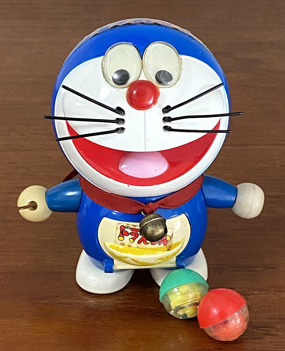 G816 昭和レトロ ポピー 1979 当時物 ドラえもん ガチャガチャ 超合金