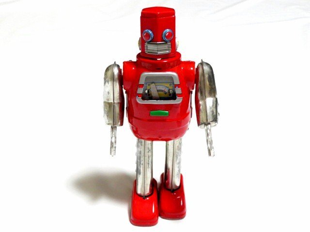 ギアロボット 60年代 堀川玩具 日本製 ジャンク品 ギアロボット 60年代 堀川玩具 日本製 ジャンク品 ブリキの
