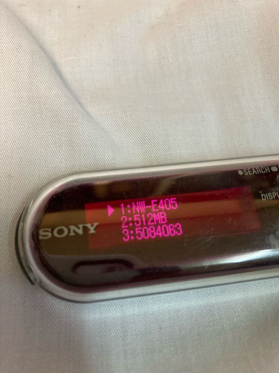 【動作確認済】SONY ネットワークウォークマン NW-E407 ローズレッド 動作確認済】SONY ネットワークウォークマン NW-E407 ローズ