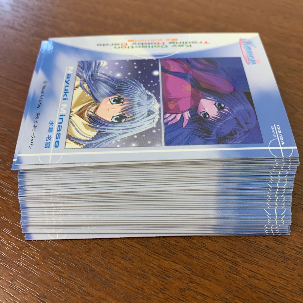 AIR トレカ　バージョン1.00 ブースターパックBOX パックのみ未開封 AIR トレカ バージョン1.00 ブースターパックBOX パックのみ未開封