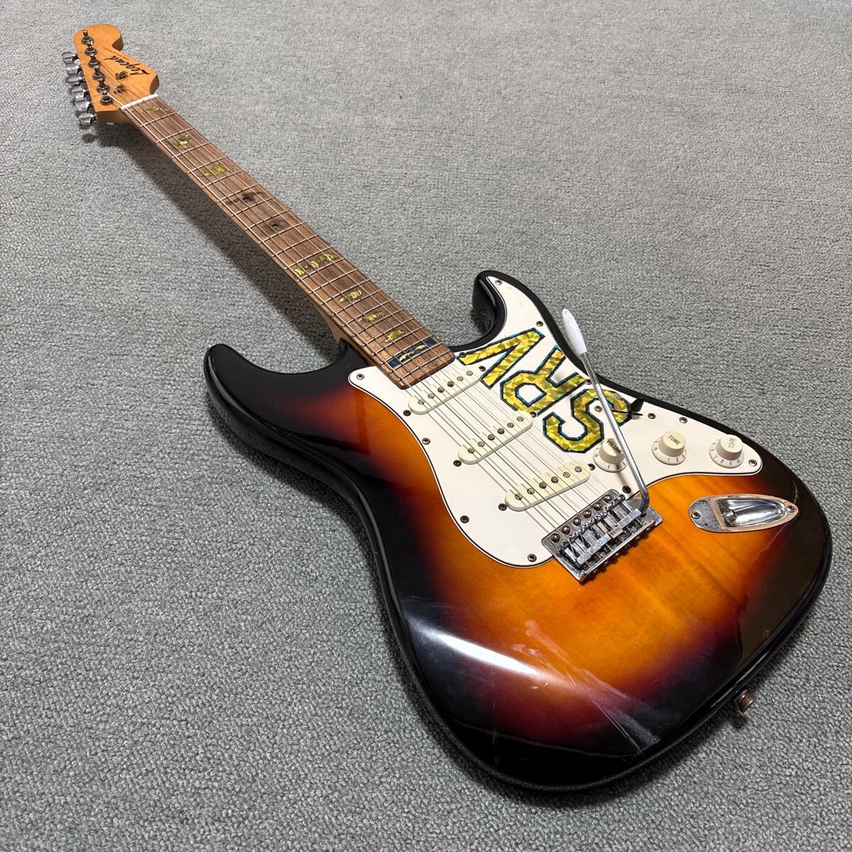 レジェンド　ストラトＨＳＨ Legend 改造HSH 紺色ストラト