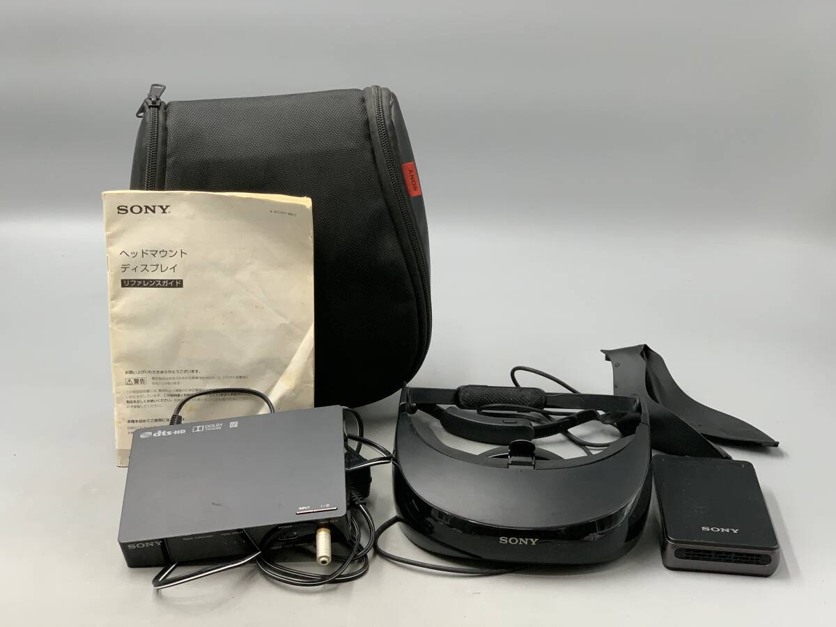 PS2ハード　【ジャンク】ヘッドマウントディスプレイ PUD-J5A(状態：動作不良品※詳細については備考をご覧ください。) 希少 美品 SONY ソニー ヘッドマウントディスプレイ PUD-J5A PS2