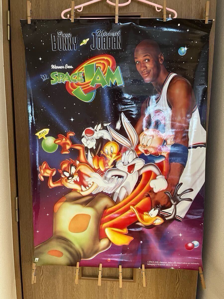 １９９６　激レア未開封　ジョーダンスペースジャム　トーキングポスター　82Ｘ50 2025年最新】スペースジャム ポスターの人気アイテム - メルカリ
