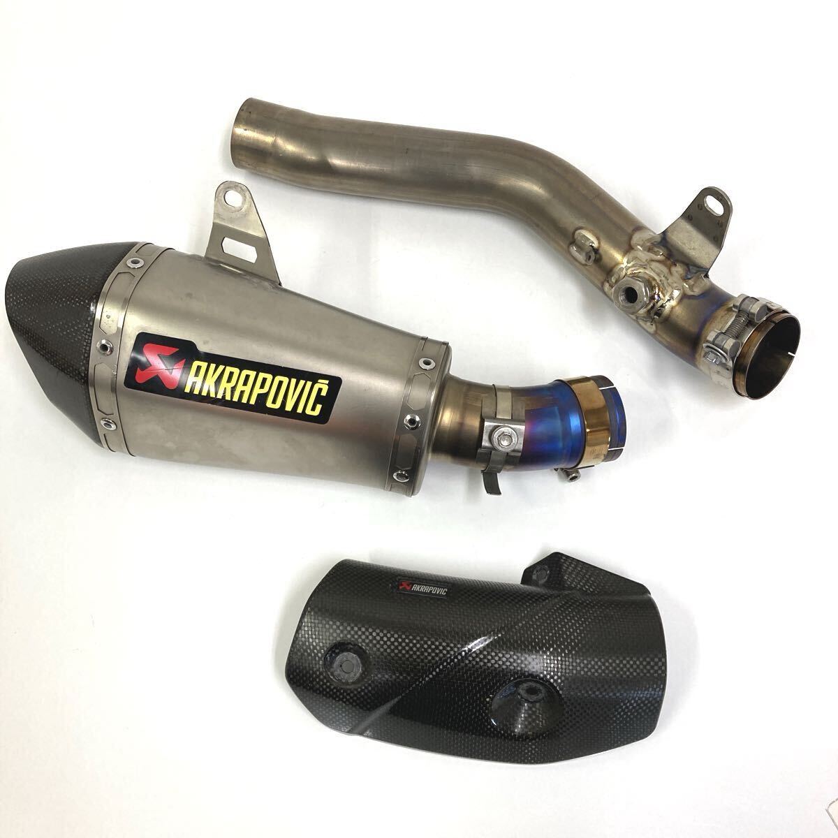 中古】ZX-12R アクラポビッチ フルエキ マフラー サイレンサー